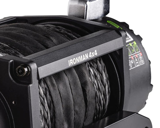 WINCH FRONTIER - DE 12000LB CON PIOLA SINTETICA