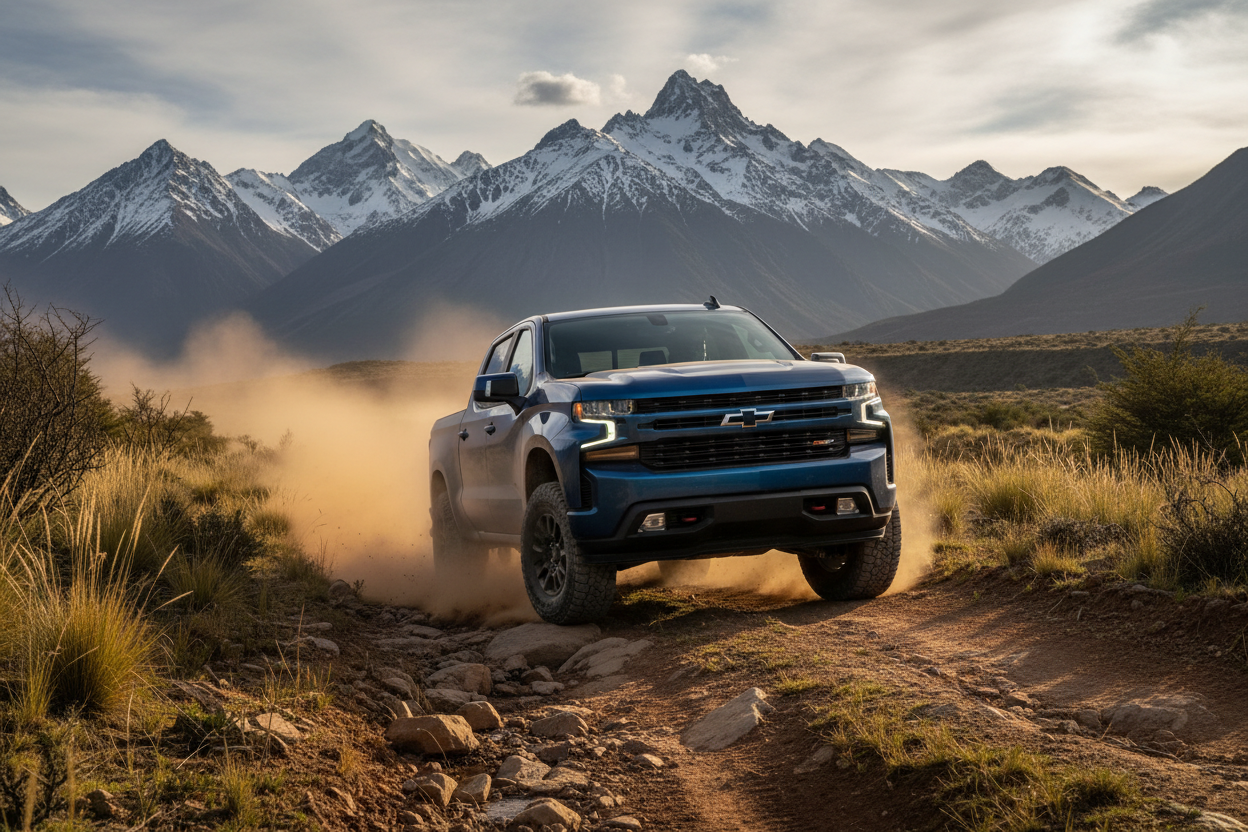 CHEVROLET SILVERADO 2019+ OFF ROAD EN EL CAMPO DE CHILE