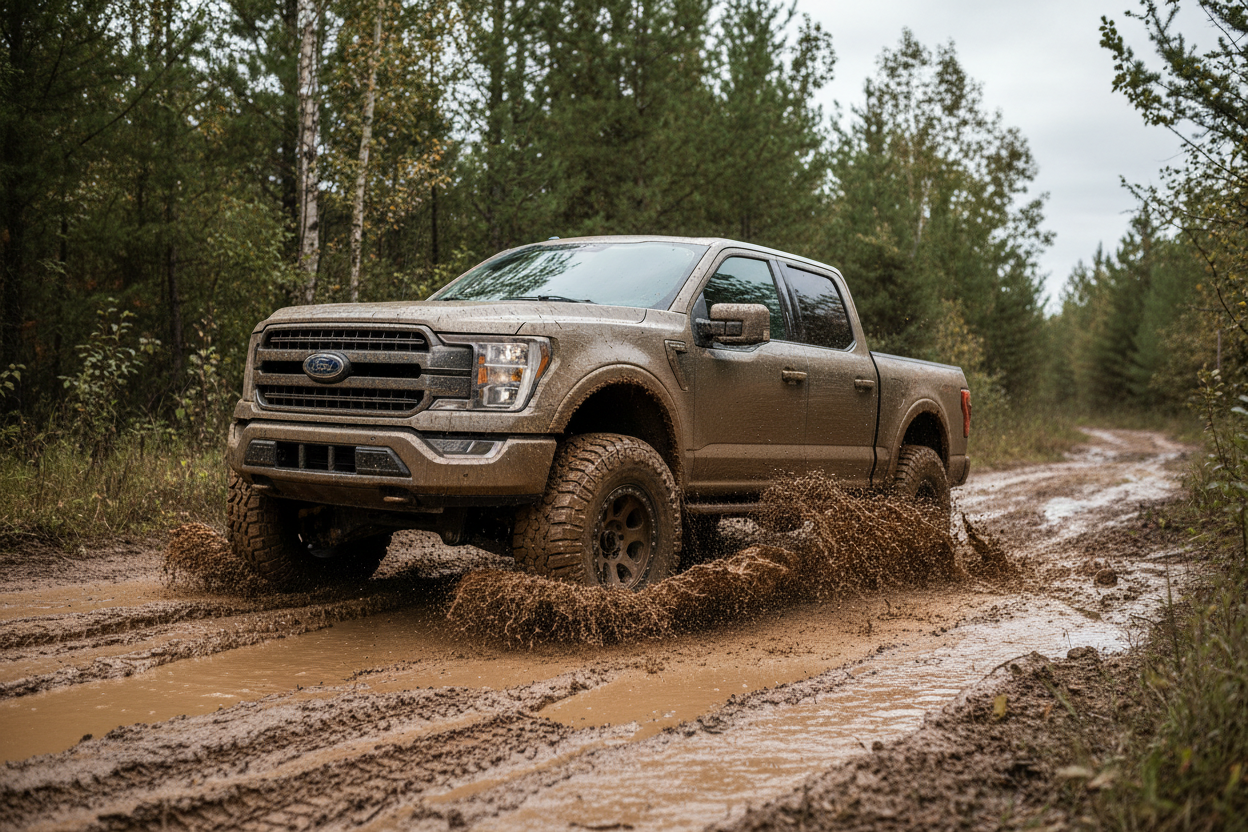 FORD F150 2021+ OFF ROAD CON BARRO