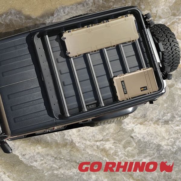 Plataforma de Carga SRM500 + bases reforzadas Jeep Wrangler JL 18->