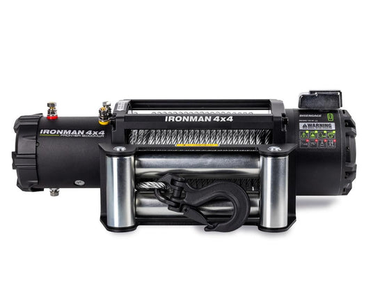 WINCH FRONTIER - DE 12000LB CON PIOLA DE ACERO