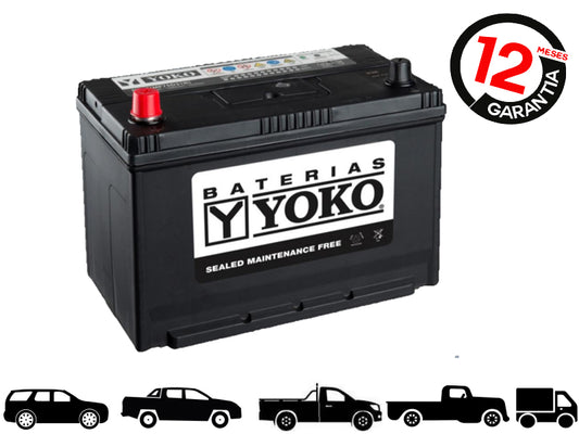 Batería YOKO SMF N70Z / 75D31R 75AH 630CCA