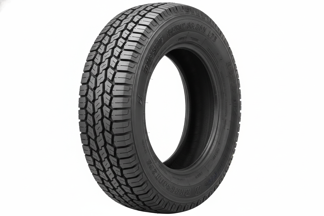 155R12 88/86N LT5 8PR Ltr BLK JAP