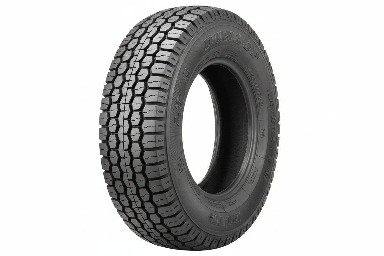 165R13 94/92Q LT5 Dunlop Ltr BLK IND