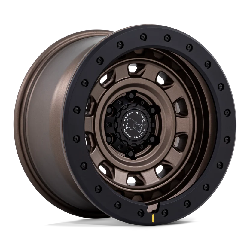 Llanta 17x9.0 Black Rhino Xplorer Matte Bronze W/Matte Bronze Bolts 6x139.7 ET+12