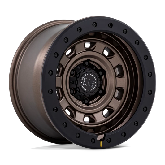 Llanta 17x9.0 Black Rhino Xplorer Matte Bronze W/Matte Bronze Bolts 6x139.7 ET+12