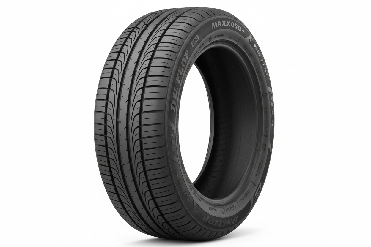 195/55R16 87W MAXX050+ RUNFLAT Dunlop Runflat TL BLK JAP