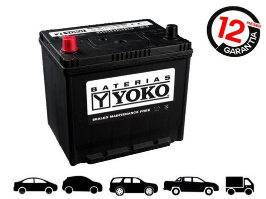 Batería YOKO SMF 86-710 / 86-620 65AH 620CCA