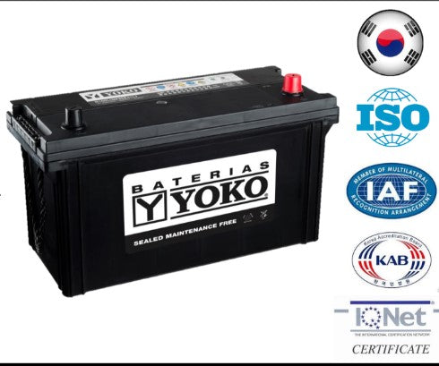 Batería YOKO SMF EFB EC80-L4 80AH 730CCA