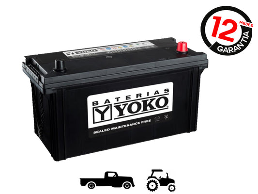 Batería YOKO SMF 95E41R / N100 100AH 830CCA