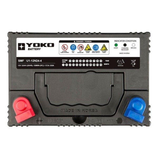 Batería YOKO SMF U1-12N24-4 32AH 330CCA