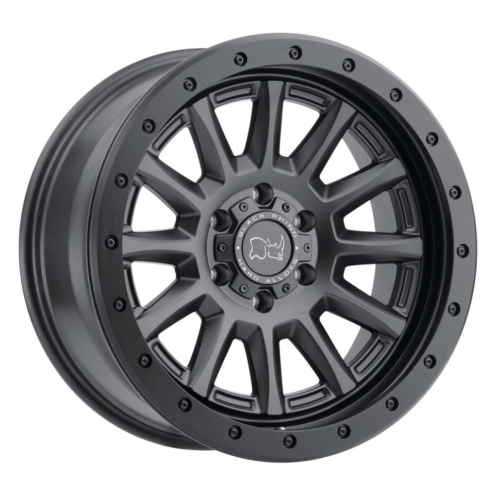 Llanta 17x8.5 Black Rhino Dugger Gunblack 6x139.7 ET-18