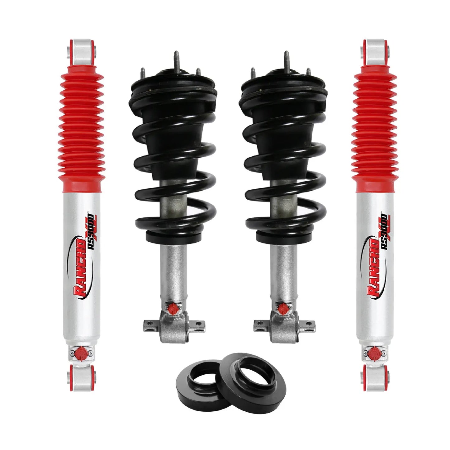KIT SUSPENSION RANCHO - CHEVROLET SILVERADO TRAILBOSS (2020-2026) 1" de levante