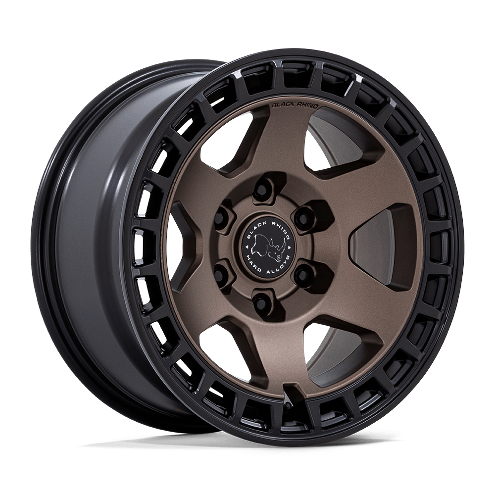 Llanta 17x8.5 Black Rhino Bahari Matte Bronze W/Matte Black Bolts 6x139.7 ET+25