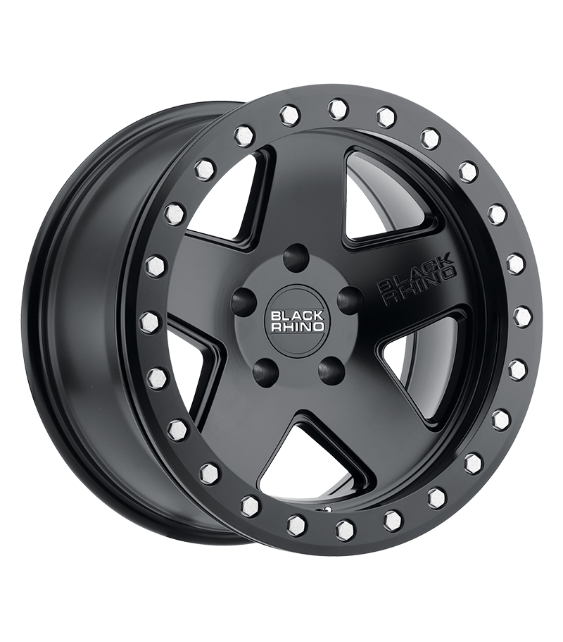 Llanta 17x9.5 Black Rhino Crawler Matte Black 6x139.7 ET-18