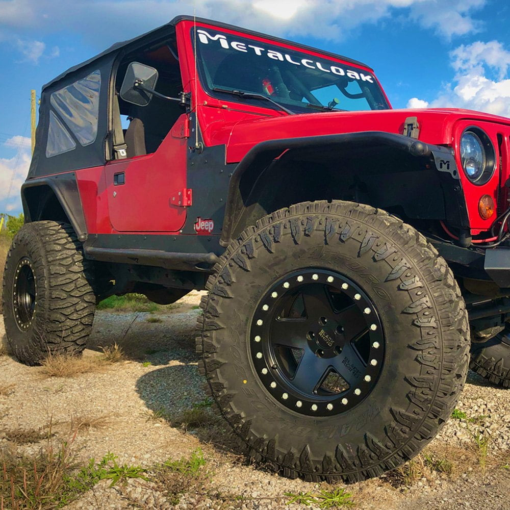 Llanta 17x9.5 Black Rhino Crawler Matte Black 6x139.7 ET-18