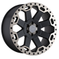 Llanta 17x9.0 Black Rhino Warlord Matte Black W/Machine Dark Tint 6x139.7 ET-12