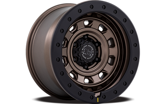 Llanta 17x9.0 Black Rhino Xplorer Matte Bronze W/Matte Bronze Bolts 6x139.7 ET+12