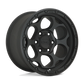 Llanta 17x8.5 KMC Dirty Harry Satin Gray W/Black Lip 6x139.7 ET0
