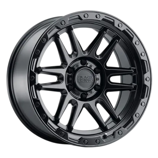 Llanta 17x8.5 Black Rhino Apache Matte Black/Black Bolts 6x114.3 ET0
