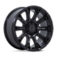 Llanta 17x9.0 Black Rhino Diamondback Matte Black 6x139.7 ET+12
