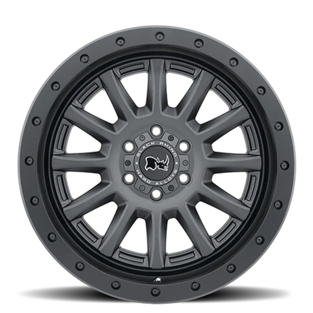 Llanta 17x8.5 Black Rhino Dugger Gunblack 6x139.7 ET-18