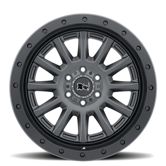 Llanta 17x8.5 Black Rhino Dugger Gunblack 6x139.7 ET-18