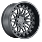 Llanta 17x9.5 Black Rhino Fury Matte Gunmetal 6x139.7 ET+12