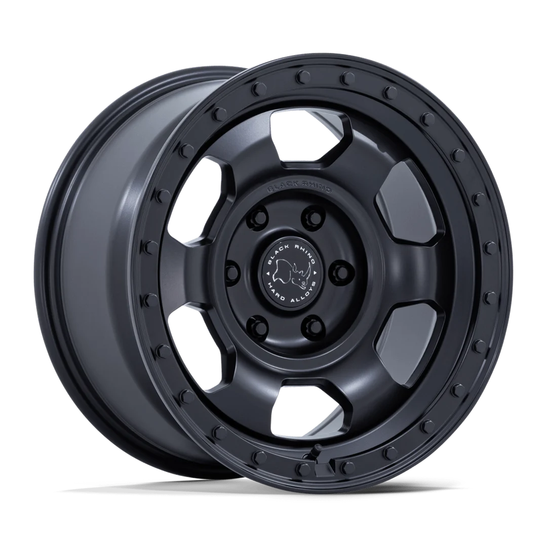 Llanta 17x8.5 Black Rhino Trooper Matte Black 6x139.7 ET-10