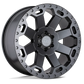 Llanta 17x9.0 Black Rhino Warlord Matte Gunmetal 5x127 ET-12