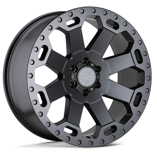 Llanta 17x9.0 Black Rhino Warlord Matte Gunmetal 5x127 ET-12