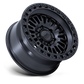 Llanta 17x8.5 KMC Aztec Matte Black W/Gloss Black 6x139.7 ET0