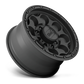 Llanta 17x9.0 KMC Dirty Harry Textured Black 5x127 ET-12