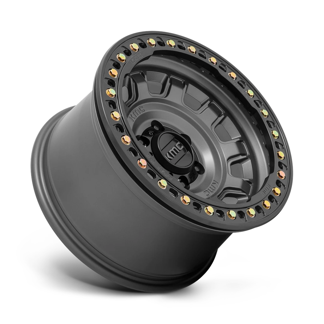 Llanta 17x9.0 KMC Tank Beadlock Anthracite 5x127 ET-38