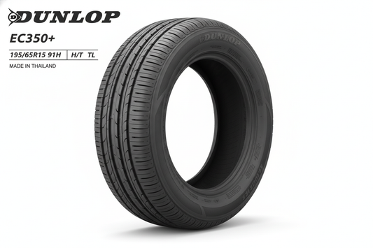 NEUMÁTICO DUNLOP 195/65R15 91H EC350+  H/T TL BLK THA