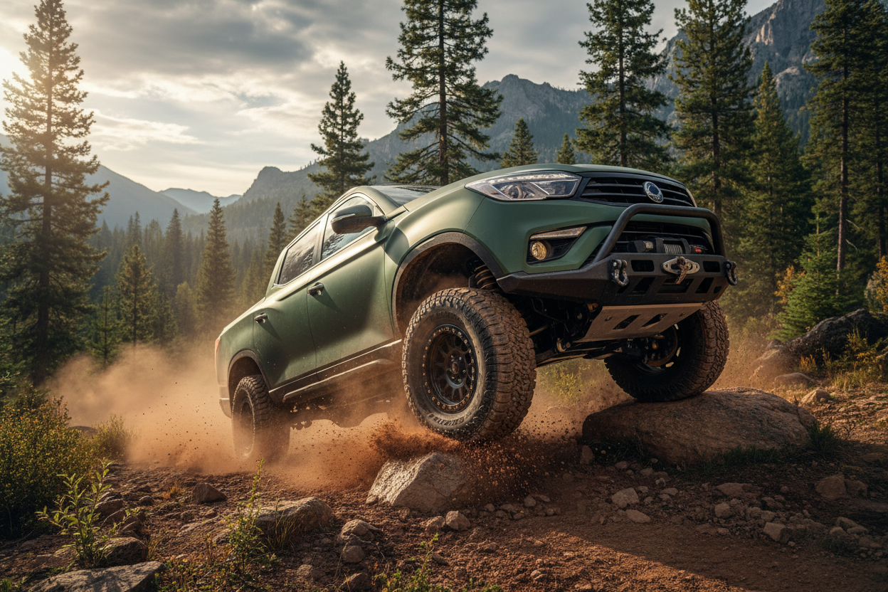 SSANYONG MUSSO2018+  off road