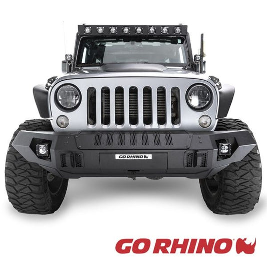 Bumper delantero Go Rhino Trailline para Jeep Wrangler JL 18->