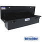Caja Pick Up Aluminio Diamantado Low Profile L - Negro Matte