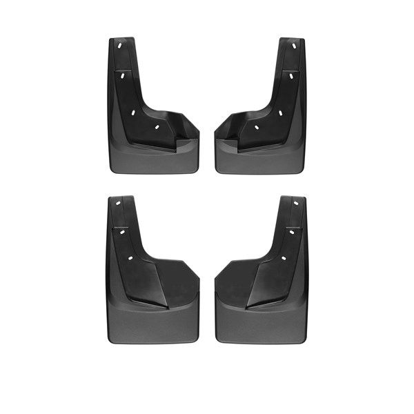 KIT MUD FLAPS / PROTECTOR DE BARRO WEATHER TECH PARA SILVERADO  (versión sin fender) 2019-2022