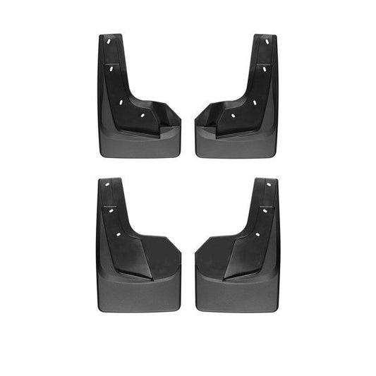 KIT MUD FLAPS / PROTECTOR DE BARRO WEATHER TECH PARA SILVERADO  (versión sin fender) 2019-2022