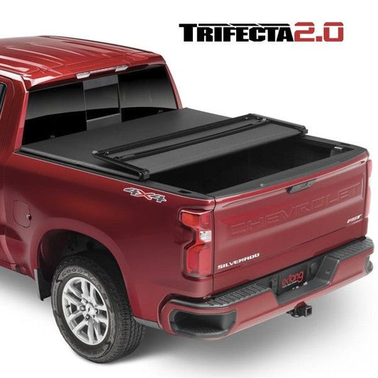 Tapa plegable vinil Trifecta para Chevrolet Silverado 1500 Cabina Simple 2014-2018
