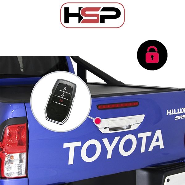Cierre centralizado portalón Toyota Hilux 2016-2022